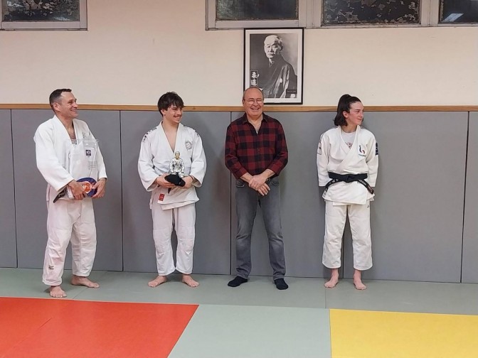 Image de l'actu 'Remise de la ceinture noire 1 dan à Maxence.'