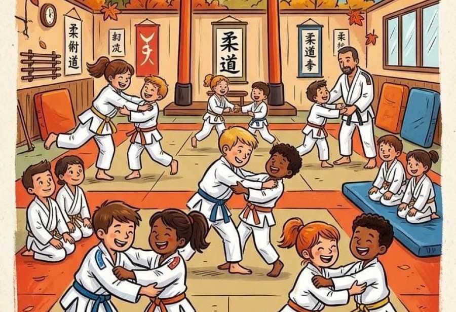 Entrainement commun de JUDO le mercredi 21 octobre